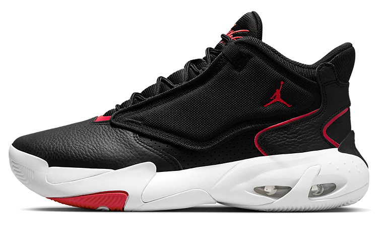 Jordan Max Aura 4 Black University Red