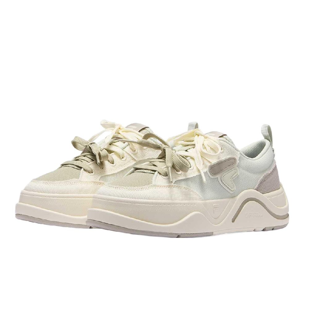 FILA FUSION 50-50 DX II CVS Cushioning Low-Top Casual Shoes Women's Beige Green