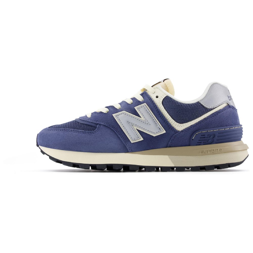 New Balance 574 Legacy Anti-Slip Wear-Resistant Low-Top Running Shoes Unisex Blue