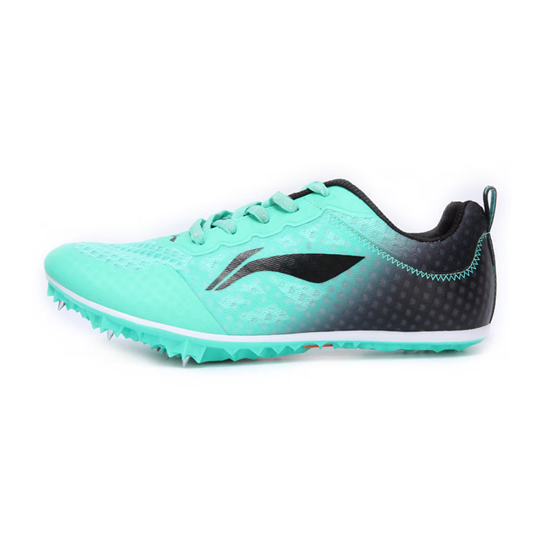 LiNing Wear-Resistant Breathable Rebound Low-Top Running Shoes Unisex Green Black