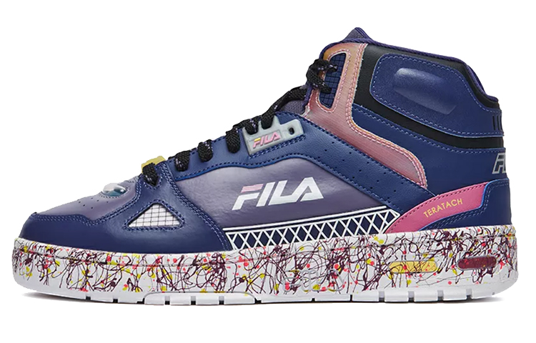 FILA FUSION Vintage Basketbal Shoes 'Blue Purple'