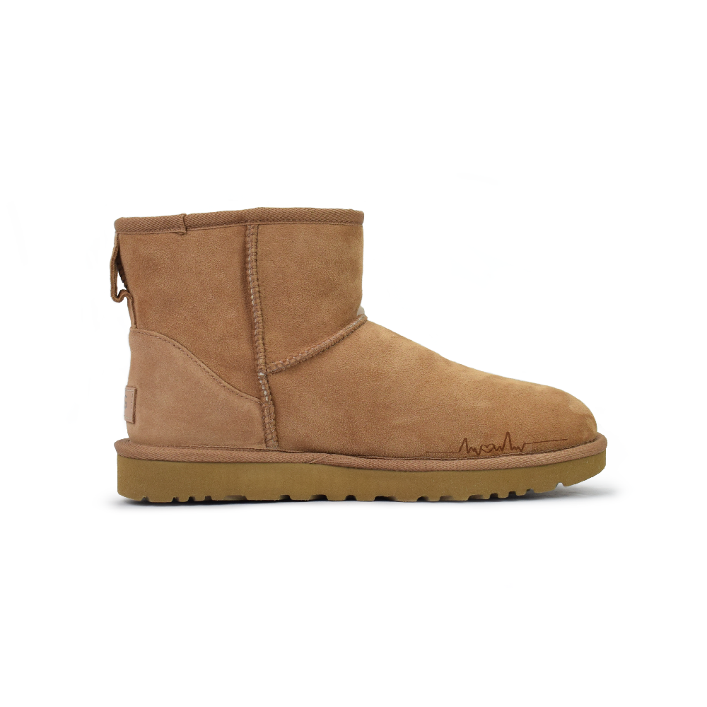 UGG CLASSIC MINI Warm And Wear-Resistant Short Snow Boots Women's Chestnut