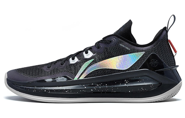 LiNing Liren 3 V2 Obsidian Cushioning Low-Top Basketball Shoes Men's Night Black