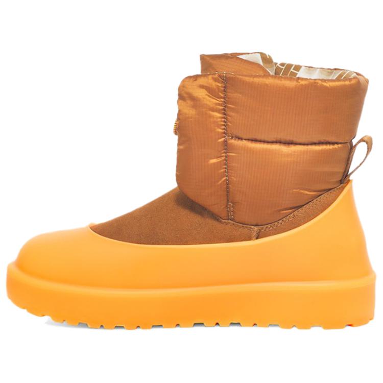UGG Warm Slip-Resistant Short Snow Boots Women's Chestnut