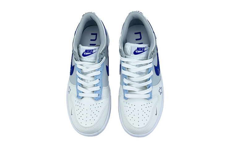 Nike Dunk Low Ivory Hyper Royal Low-Top Skateboard Shoes GS Blue Gray White купить в интернет-магазине Yoocart с быстрой доставкой по России.