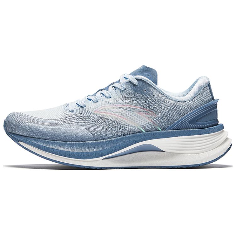 Anta Running Collection Cushioning Breathable Low-Top Training Running Shoes Men's Sky Blue