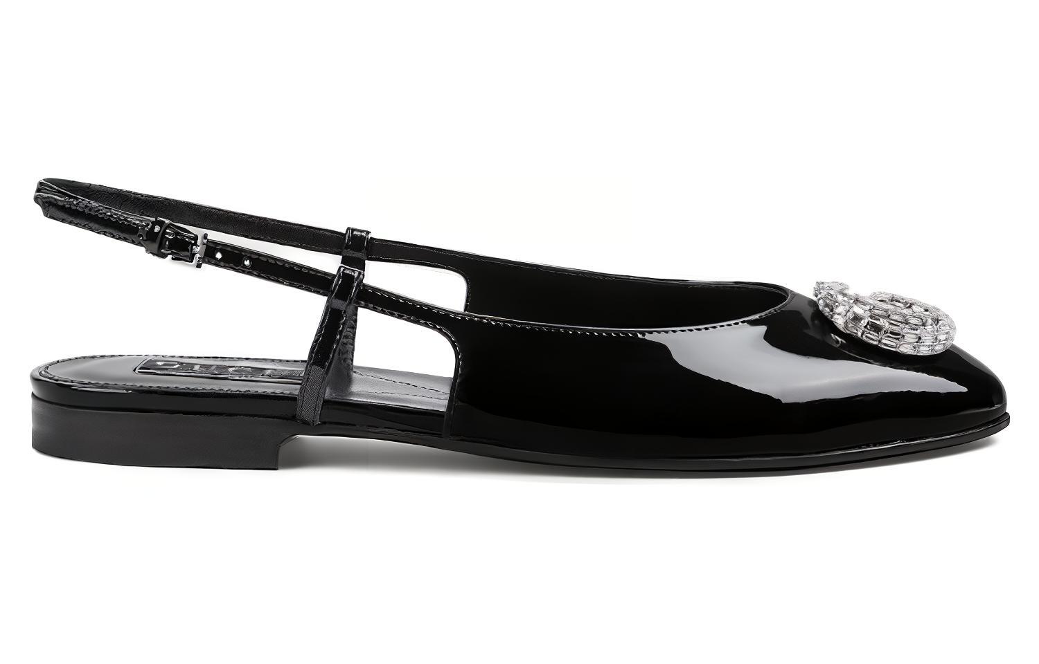 GUCCI Casual Single Shoes Women's Black купить в интернет-магазине Yoocart с быстрой доставкой по России.