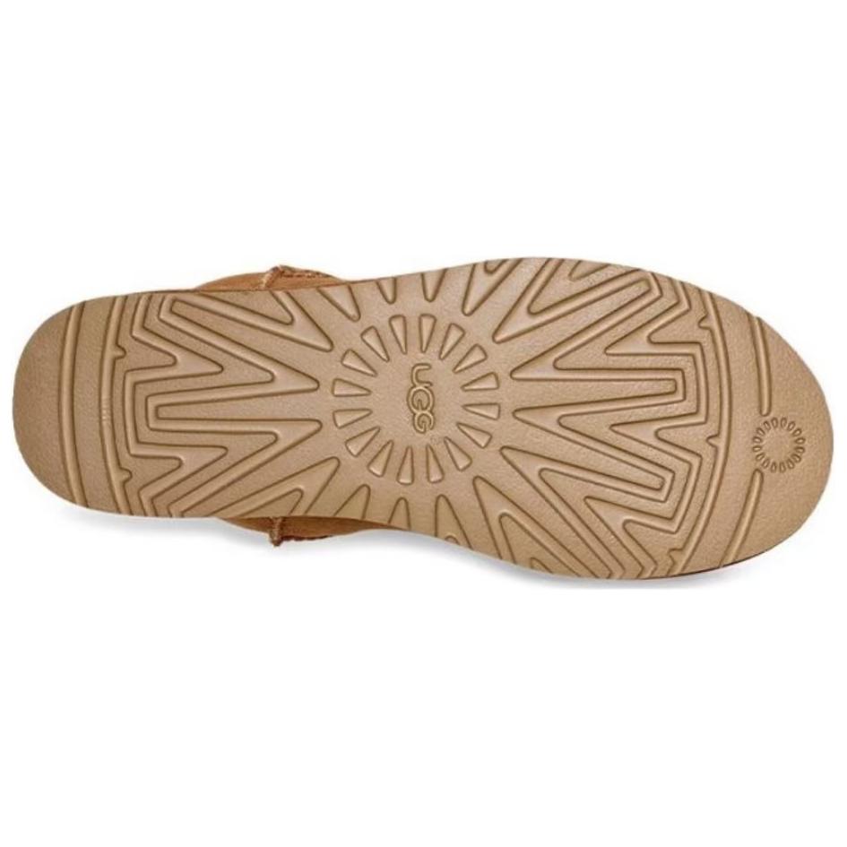 UGG CLASSIC MINI Warm Coverage Anti-Slip And Wear-Resistant Short Snow Boots Women's Chestnut Brown