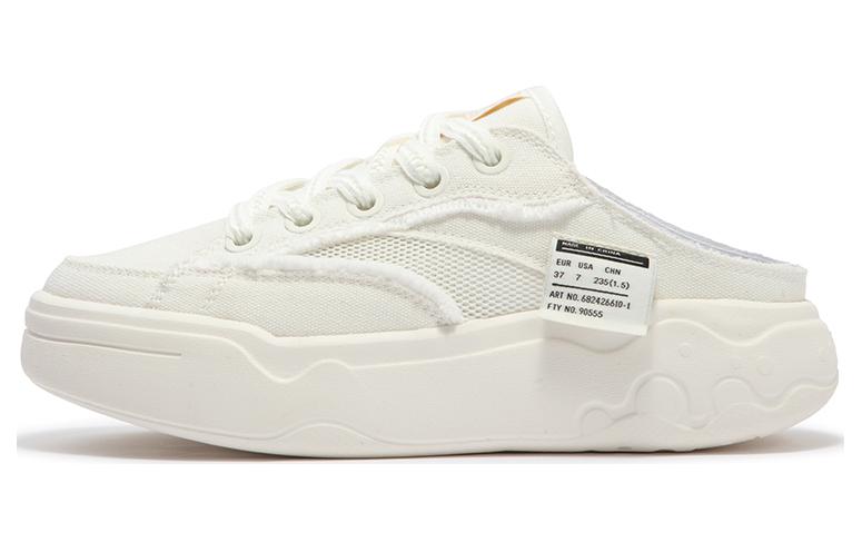361° Abrasion Resistant Breathable Low Top Casual Shoes Women's White