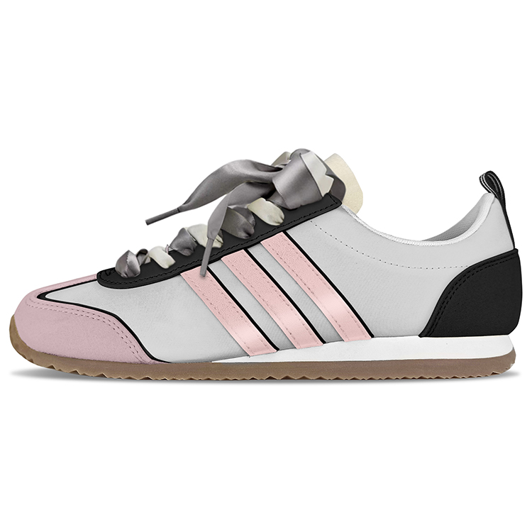 Adidas Neo VS JOG 2.0 Low-Top Casual Shoes Unisex Pink Black