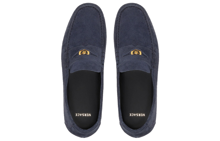 VERSACE Loafers Women's Marine Blue