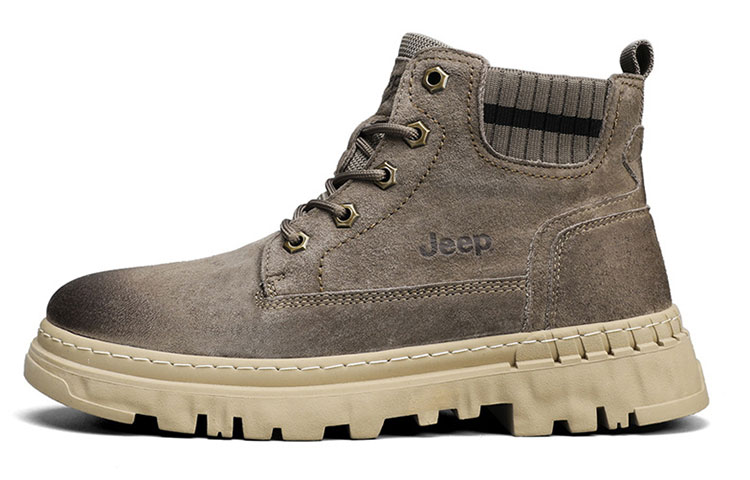 Jeep Short Martin Boot Men's Space Gray Color