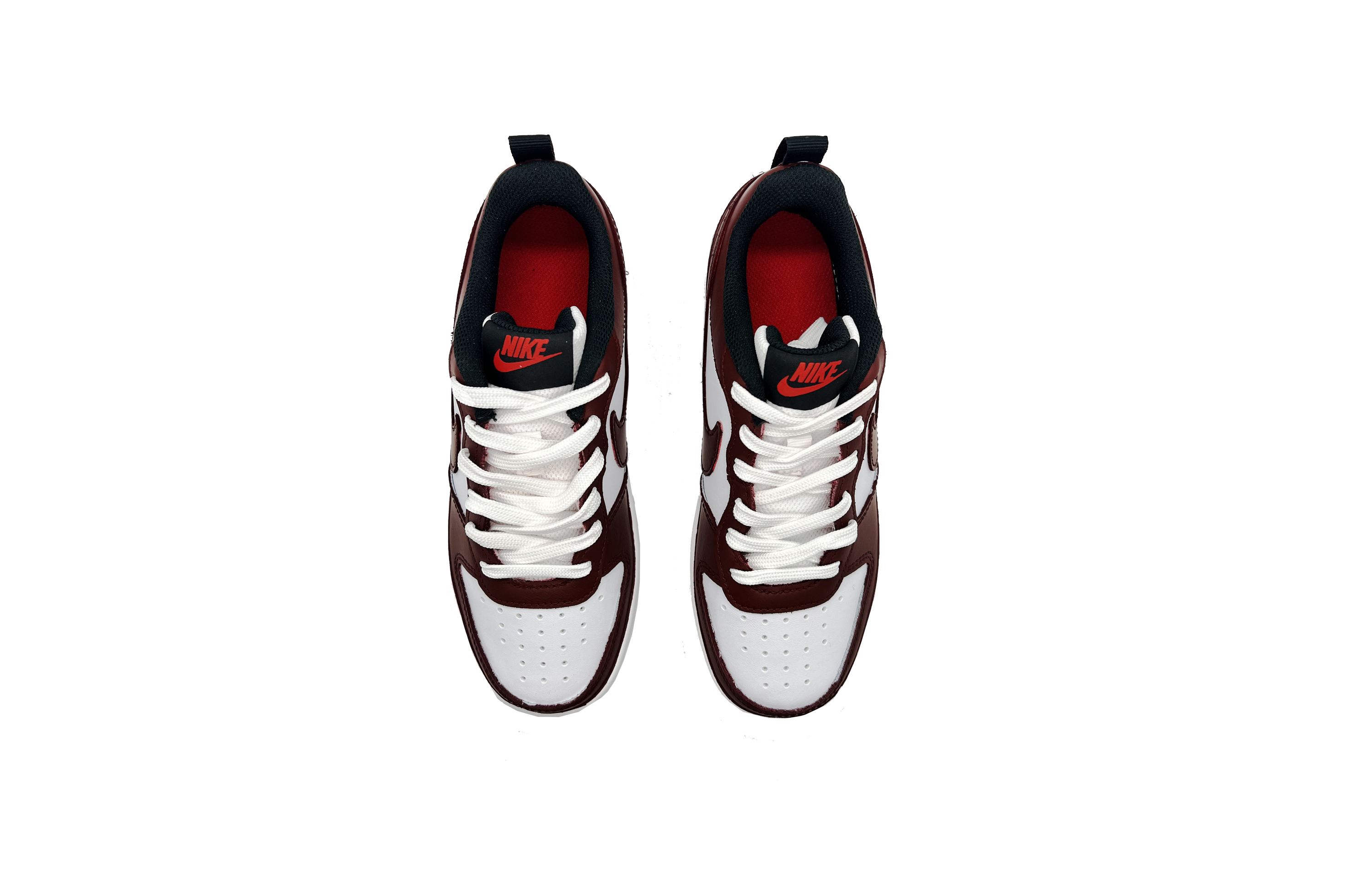 Nike Court Borough Low 2 Burgundy Dream Anti-Slip Wear-Resistant Low-Top Skateboard Shoes GS Burgundy купить в интернет-магазине Yoocart с быстрой доставкой по России.