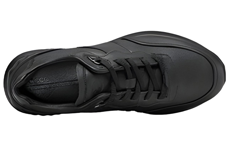 Ecco Ya Yue Cushioned Slip Resistant Abrasion Resistant Low Top Casual Shoes Men's Black купить в интернет-магазине Yoocart с быстрой доставкой по России.