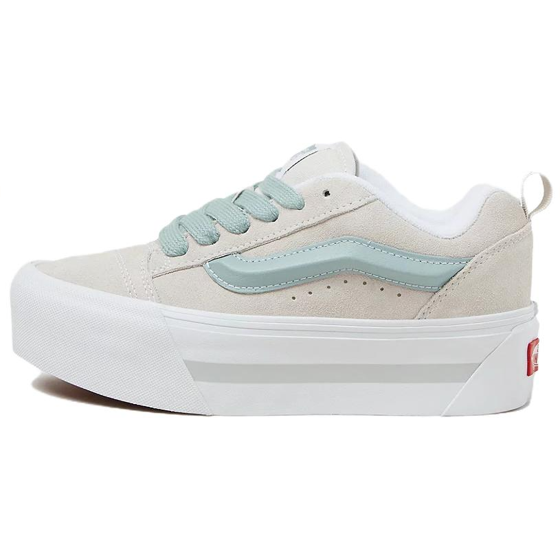 Vans Knu Stack Skateboard Shoes Unisex Low-Top White