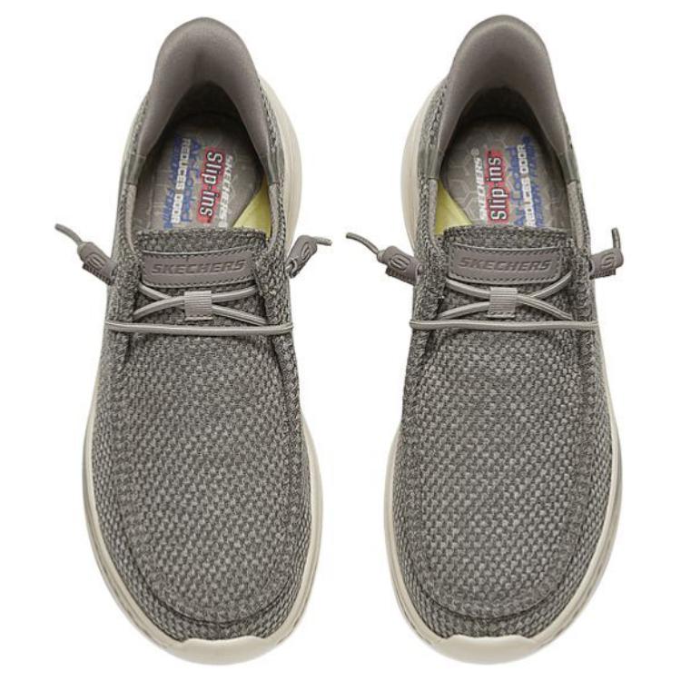 Skechers Slip Ins Low Top Casual Shoes Men's Taupe