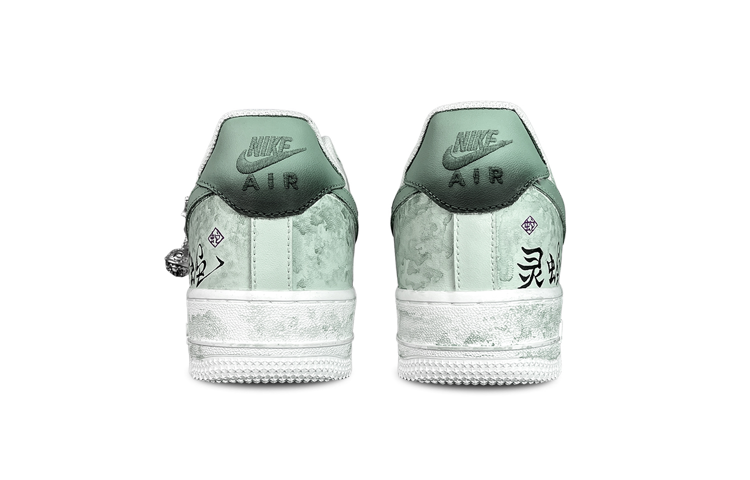 Nike Air Force 1 Enchanted Realm Serpent Green Anti Slip Wear Resistant Low Top Skateboard Shoes Men's White Green купить в интернет-магазине Yoocart с быстрой доставкой по России.