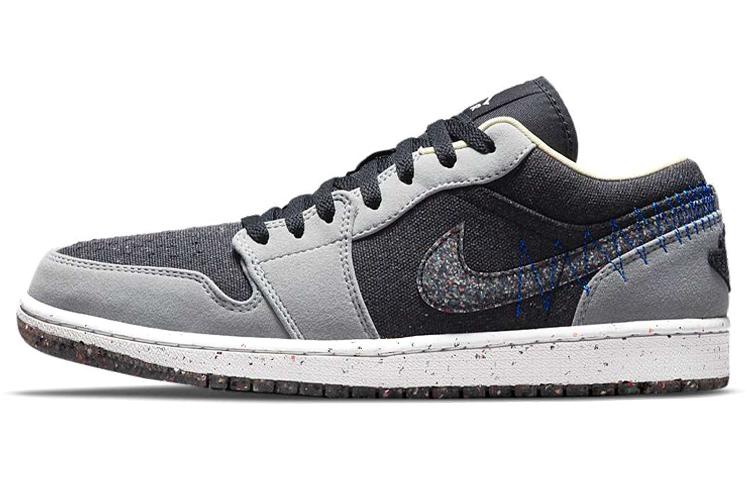 JORDAN 1 Low Se Crater Black Grey