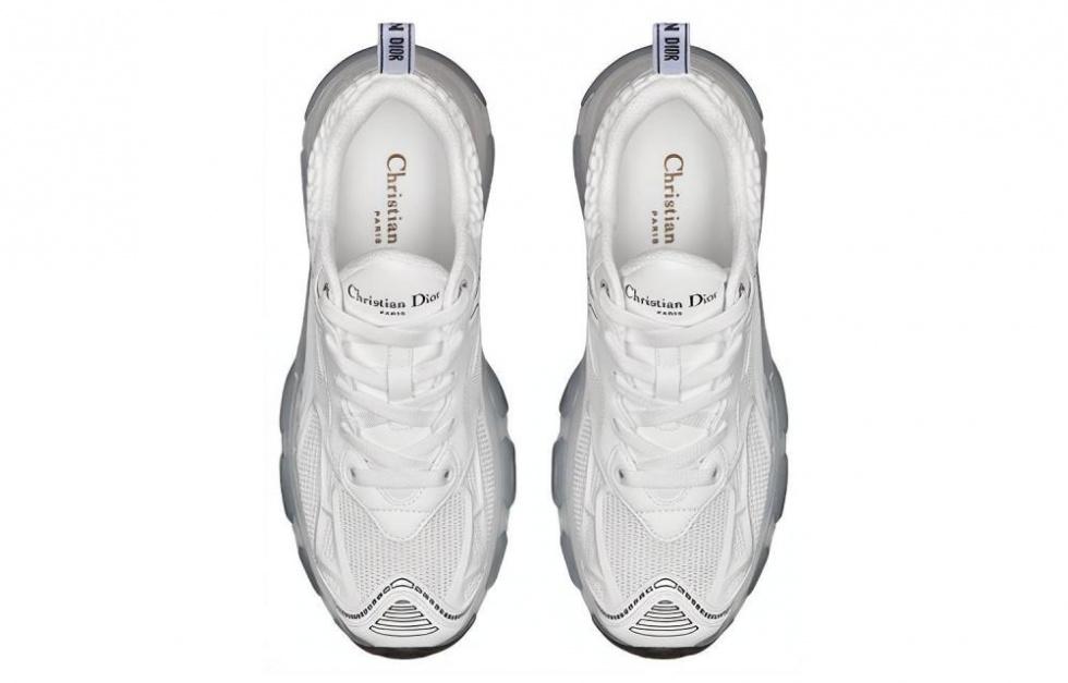 DIOR Vibe Monogram Low Top Casual Shoes Women's White купить в интернет-магазине Yoocart с быстрой доставкой по России.