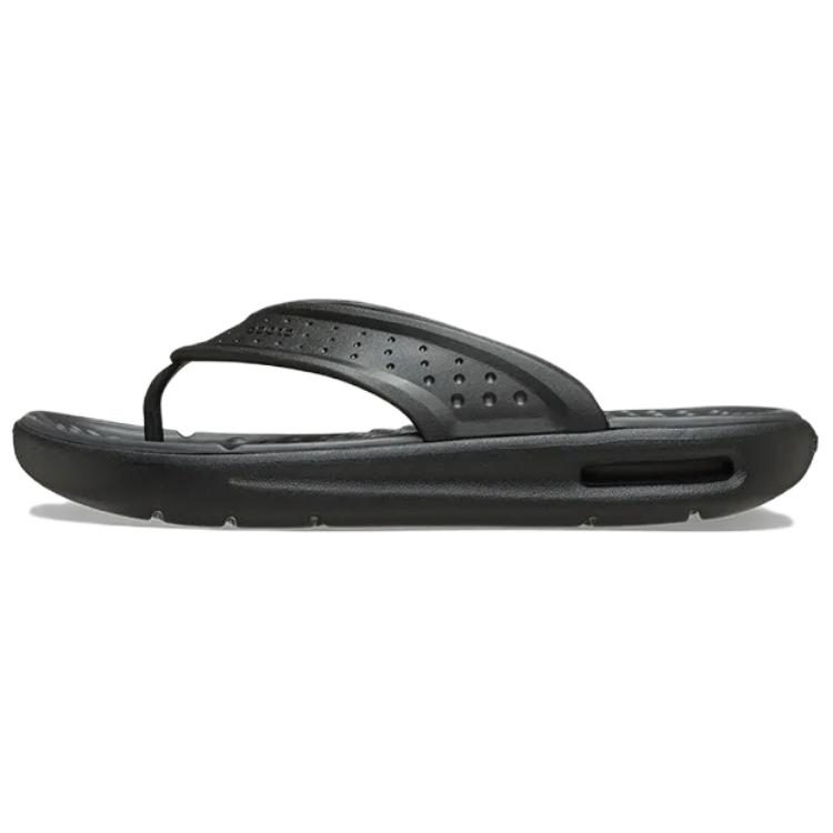 Crocs Abrasion Resistant Flip Flops Unisex Black