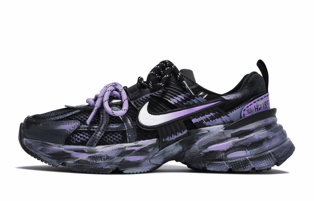 Nike V2K Run Waterproof Low top Running Shoes Unisex Black Purple купить в интернет-магазине Yoocart с быстрой доставкой по России.
