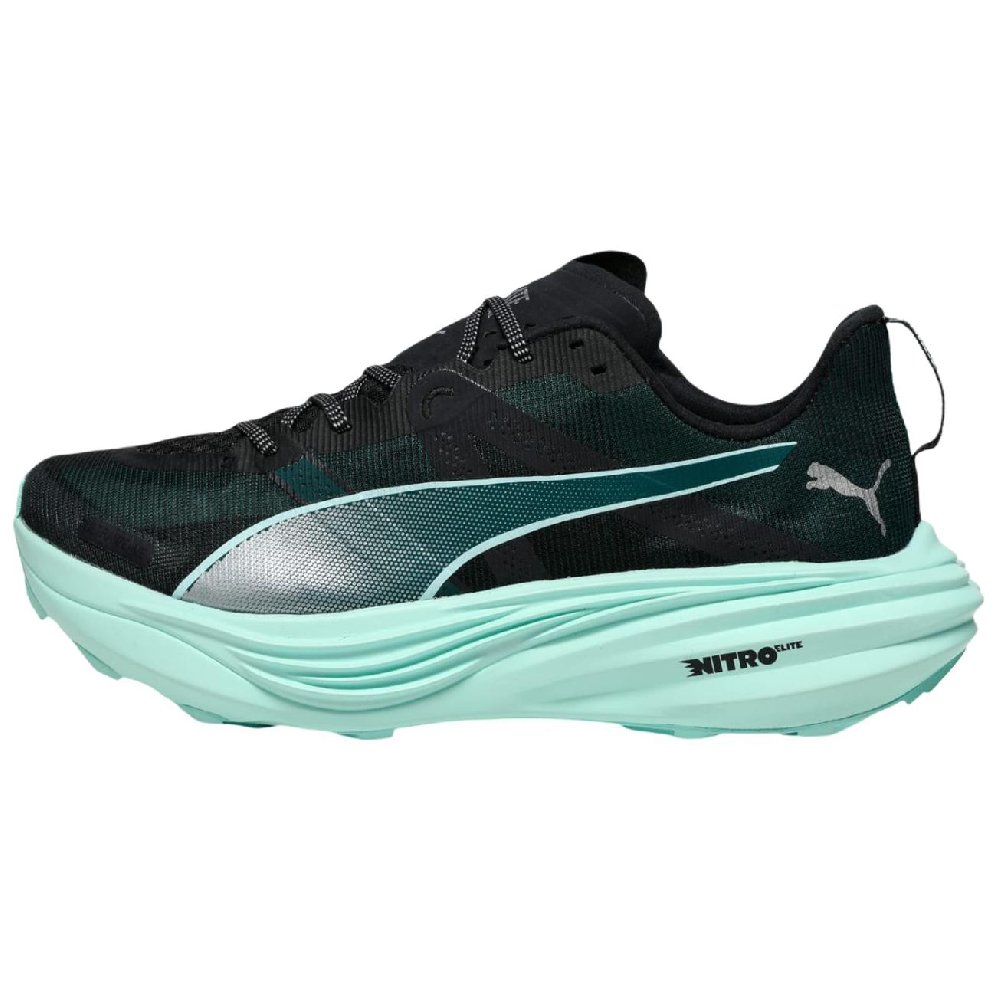 PUMA Deviate NITRO Elite Breathable And Lightweight Low Top Running Shoes Unisex Green