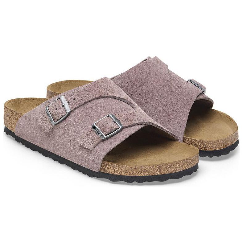 Birkenstock Slide Slippers Unisex Purple Regular