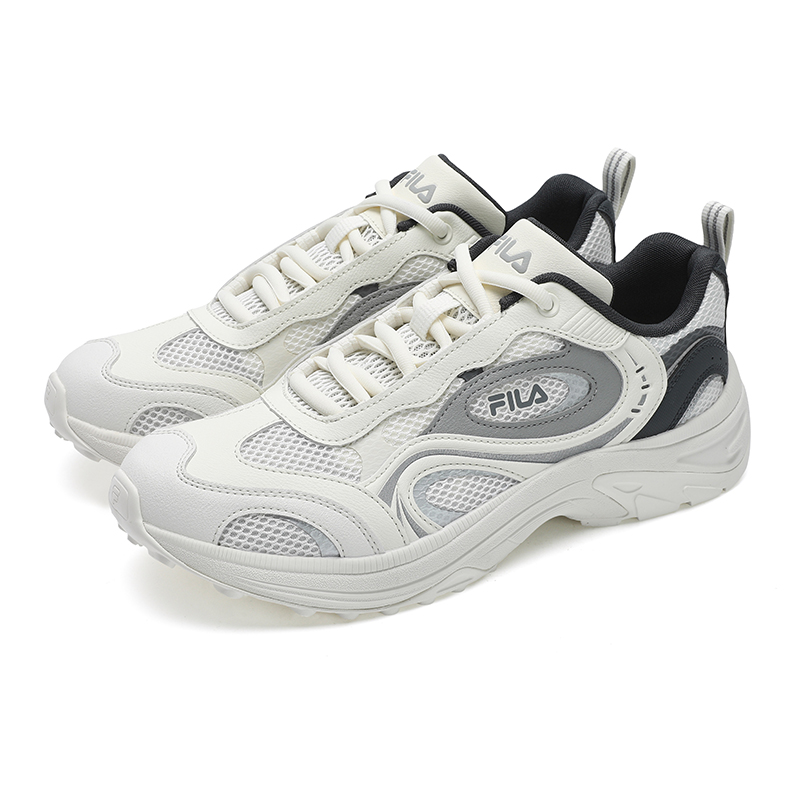 FILA FLUXION Sichuan Flow Shoes Abrasion Resistant, Breathable, Lightweight Low Top Casual Shoes Men's White купить в интернет-магазине Yoocart с быстрой доставкой по России.