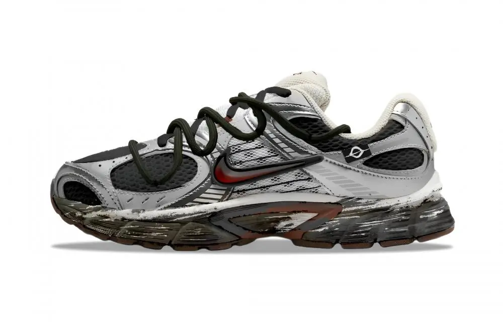 Nike V5 RNR Abrasion Resistant Breathable Low top Casual Running Shoes Women's Black Gray