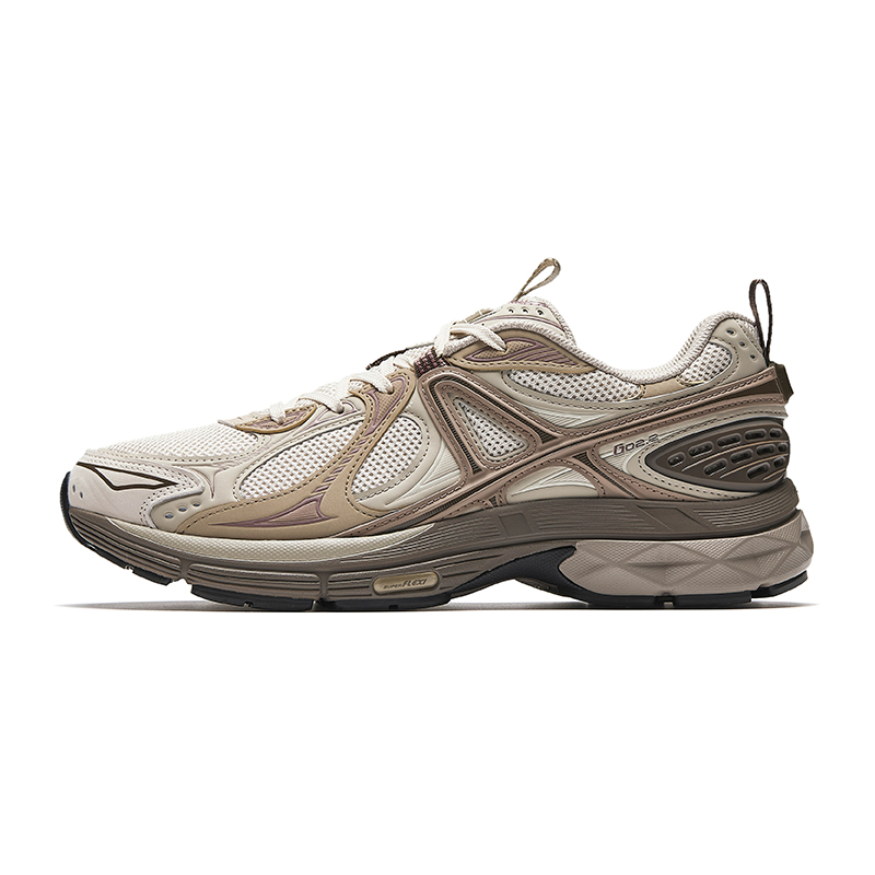 Anta Abrasion Resistant Breathable Low Top Chunky Sneakers Men's Brown