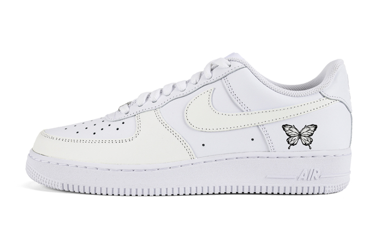 Nike Air Force 1 Air Force 1 Low-Top Skateboard Shoes Women's Ecru