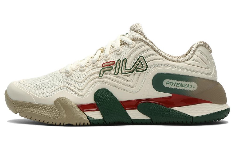 FILA POTENZA 1＋ Low Top Tennis Shoes Men's Beige