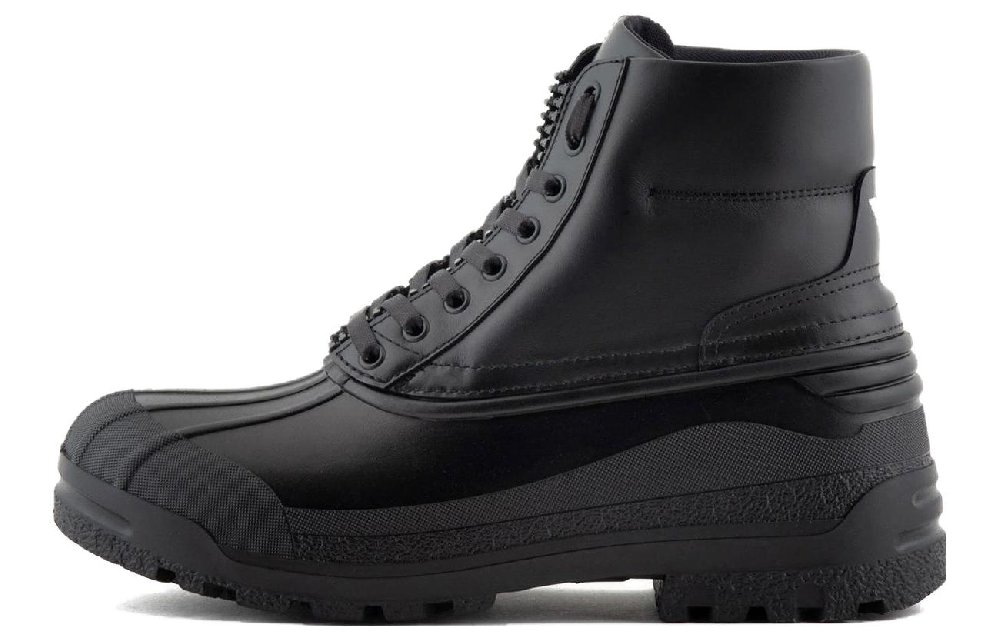 EMPORIO ARMANI Ankle Boots Men's Black