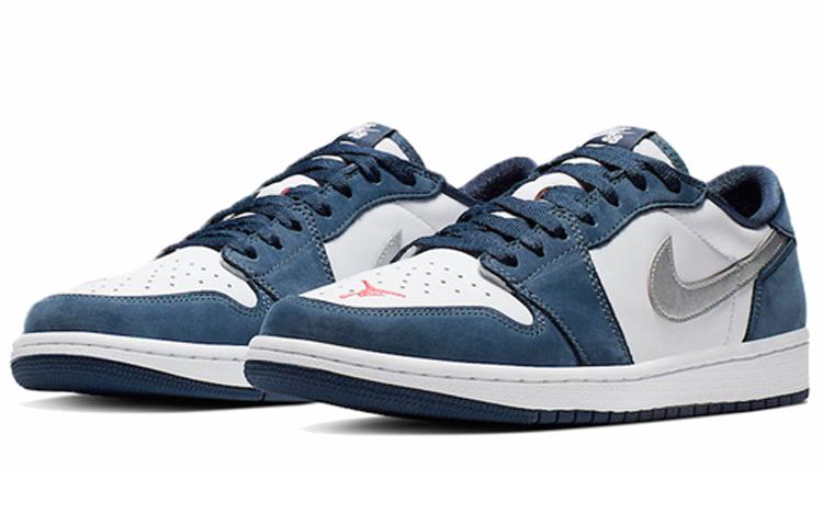 Jordan 1 Low Sb Midnight Navy купить в интернет-магазине Yoocart с быстрой доставкой по России.