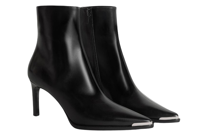 CELINE Ankle Boots Women's Black