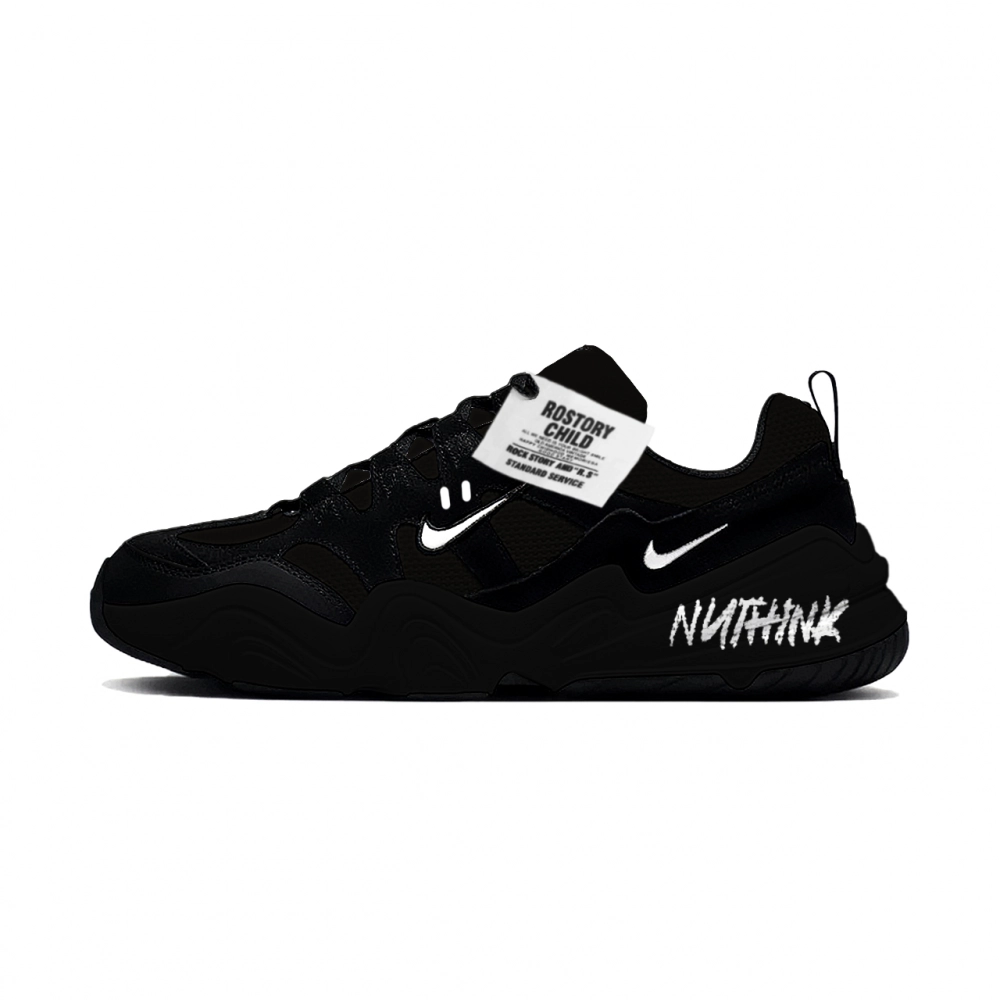 Nike Tech Hera Casual Shoes Unisex Low top Black/White