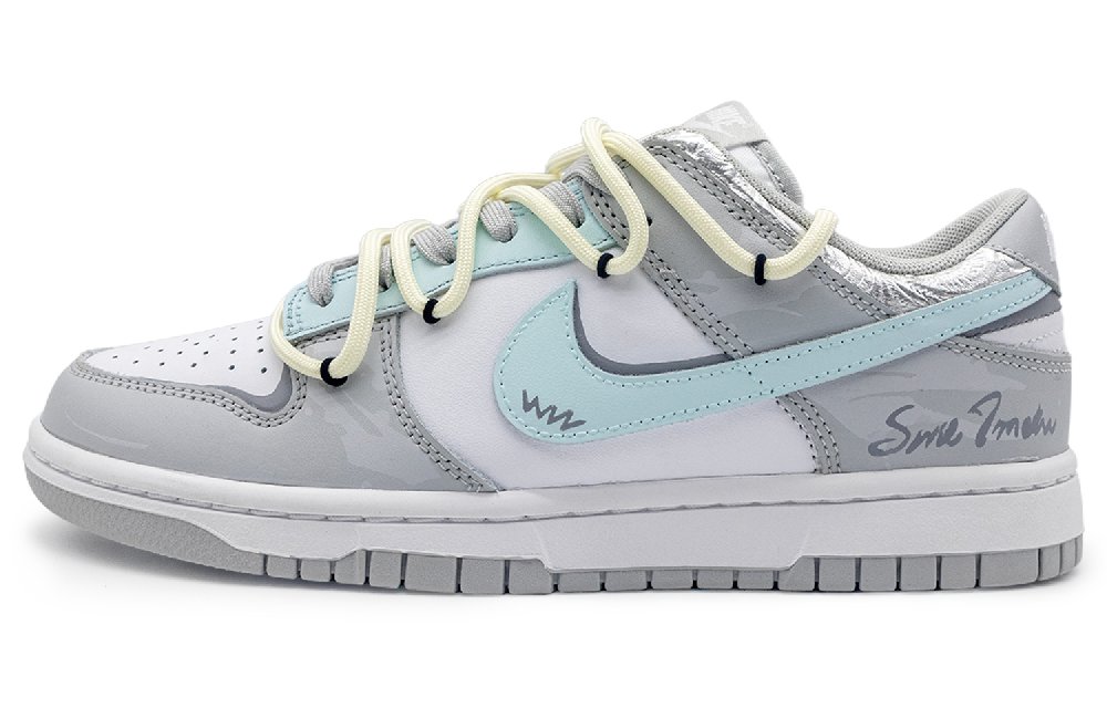 Nike Dunk Wear-Resistant Low-Top Skateboard Shoes Men's Gray