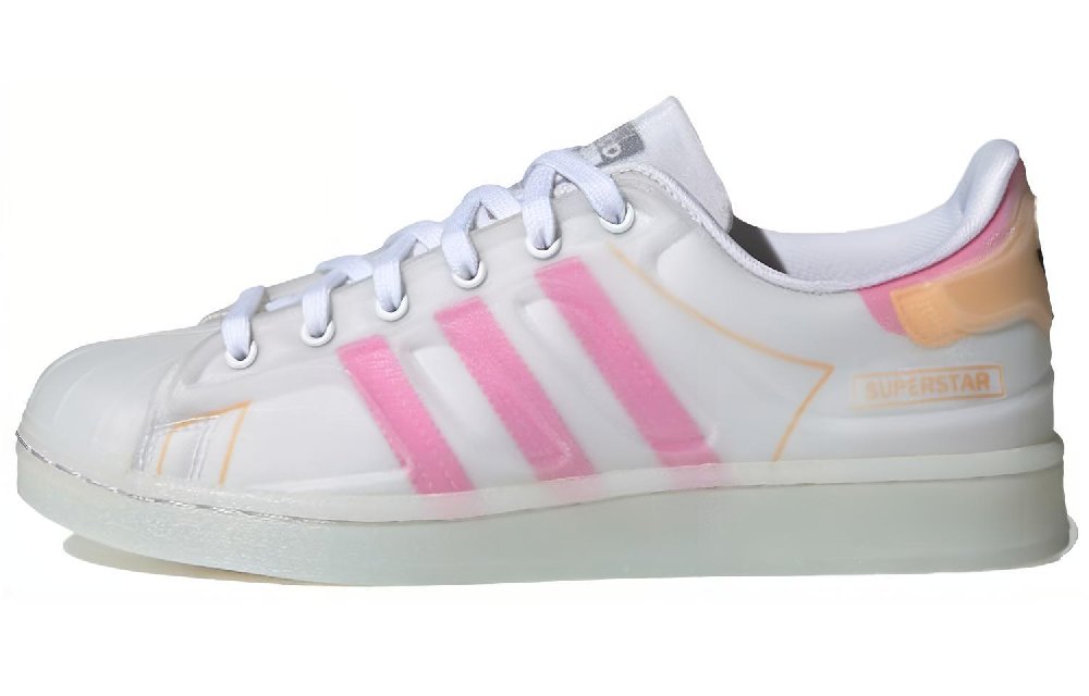Adidas Originals Superstar Futureshell 'White Orange Pink' Women's
