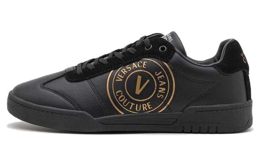 VERSACE JEANS Versace Stylish Skateboarding Shoes Men's Black