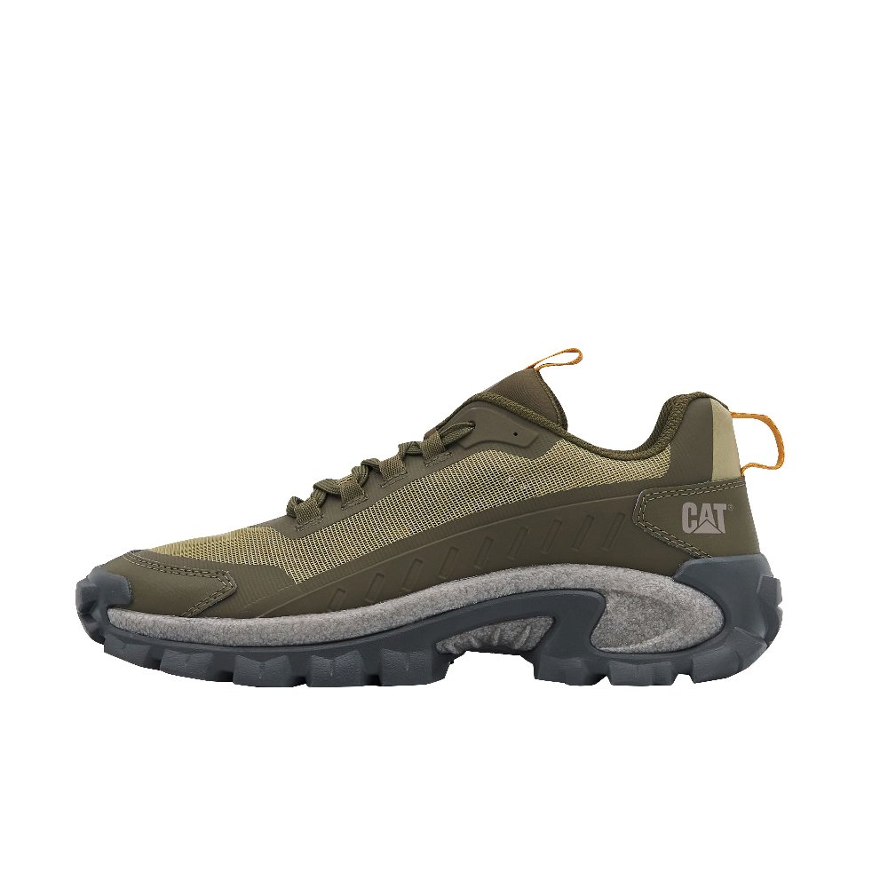 CAT Anti Slip Wear Resistant Outdoor Shoes Unisex Dark Green