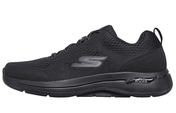 Skechers Go Walk Arch Fit Running Shoes Men Low-Top Black