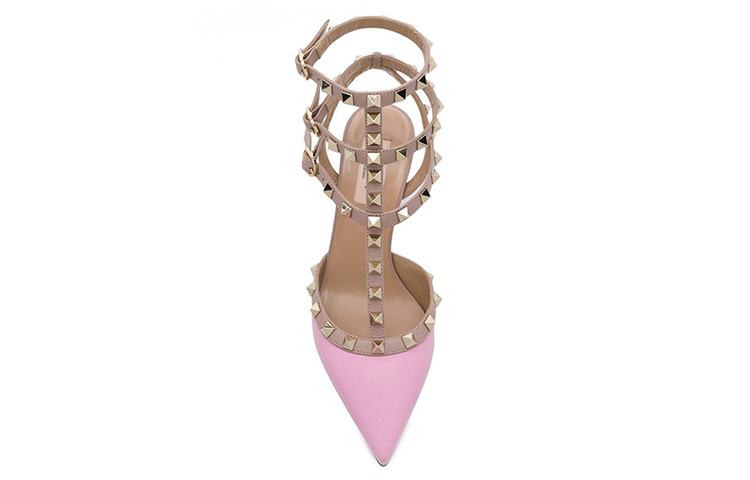 Valentino Slim Heel High Heels 6cm Women's Pink