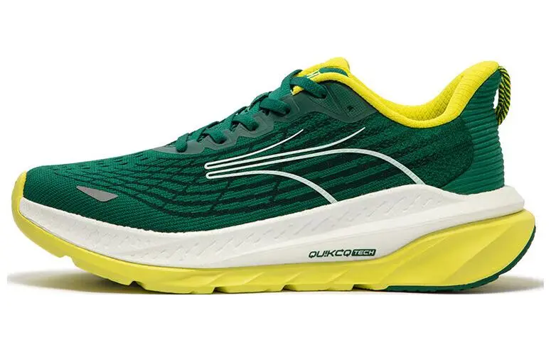 361° Cushioning Wear-Resistant Low-Top Running Shoes Men's Green