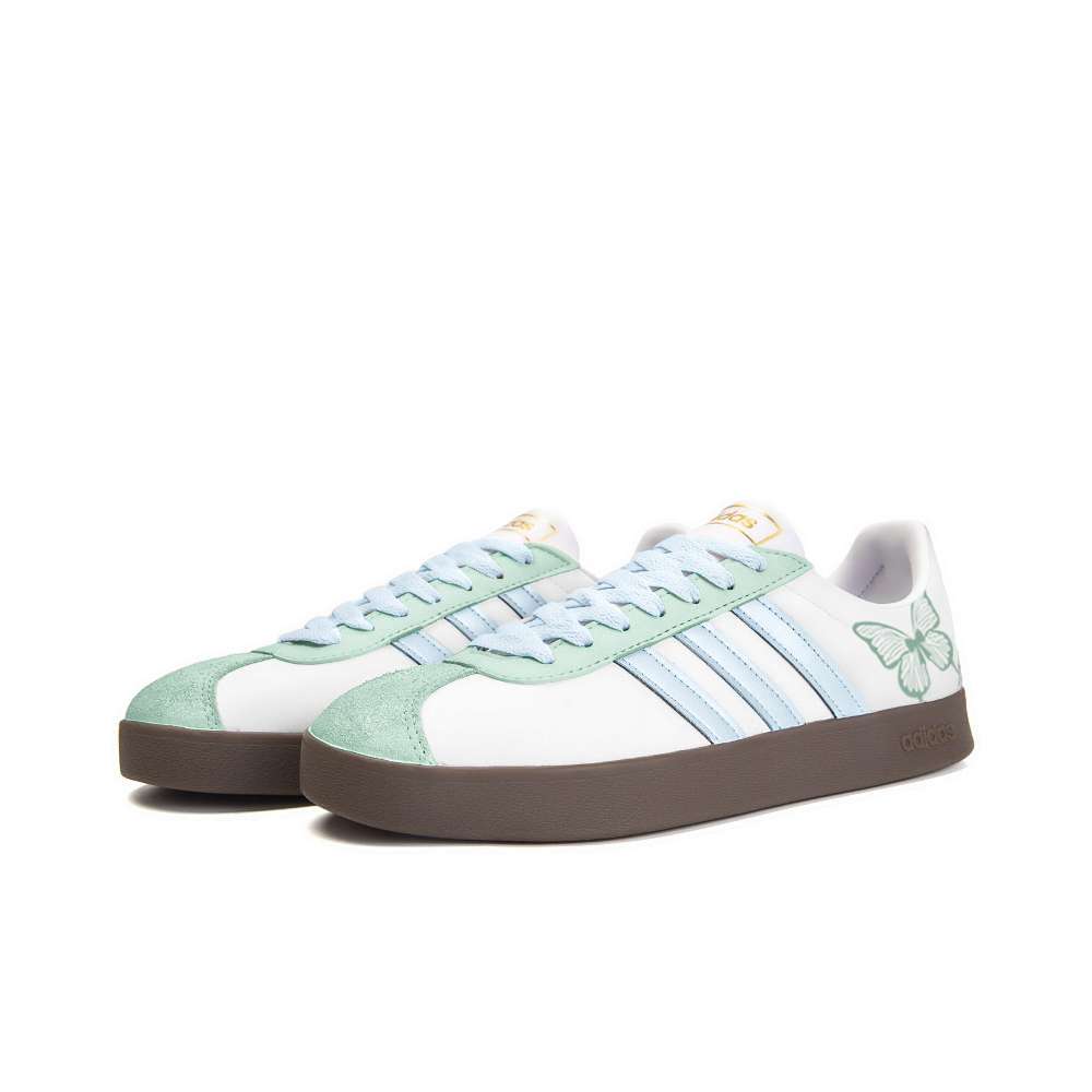 Adidas Neo VL Court 2.0 Anti-Slip Wear-Resistant Low-Top Skateboard Shoes Unisex Teal купить в интернет-магазине Yoocart с быстрой доставкой по России.