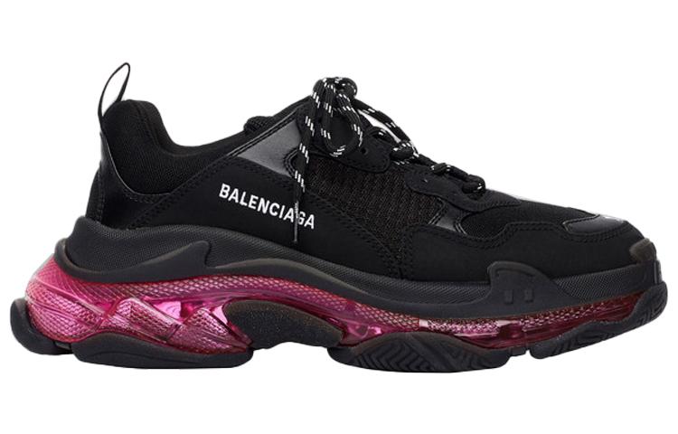 Balenciaga Triple S 'Clear Sole Black Pink Neon' Women's купить в интернет-магазине Yoocart с быстрой доставкой по России.