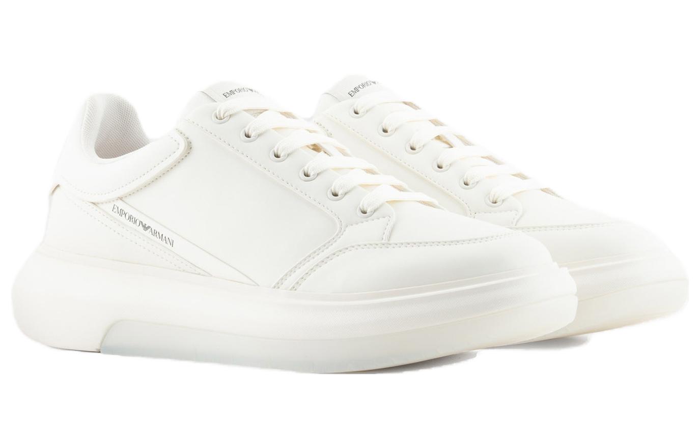 EMPORIO ARMANI Sneakers With Logo купить в интернет-магазине Yoocart с быстрой доставкой по России.