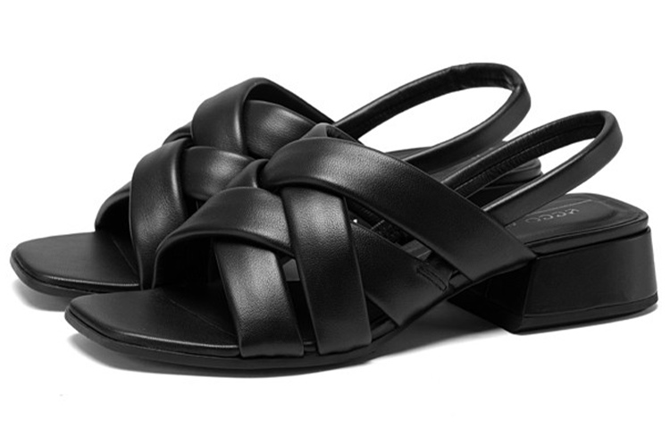 Ecco Elevate Squared Fashion Sandal Women's Black