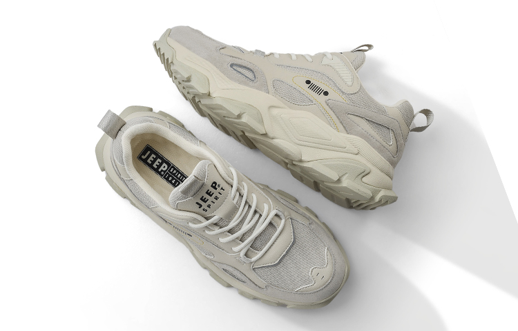 JEEP SPIRIT Cushioning Wear-Resistant Low-Top Casual Shoes Men's