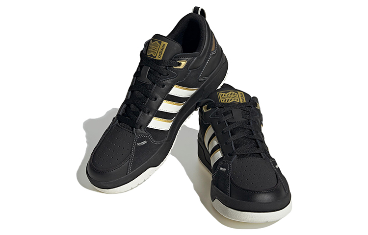 Adidas Neo 100DB 'Black White Goldyellow'