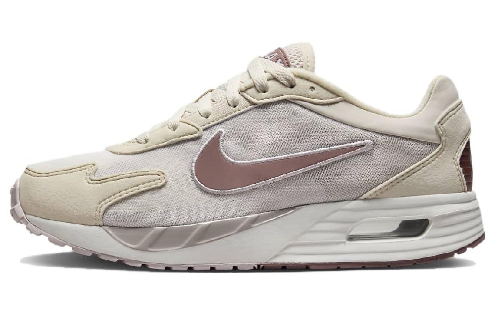 Nike Air Max SOLO Повседневная обувь Низкие кеды Серый Красный Женские